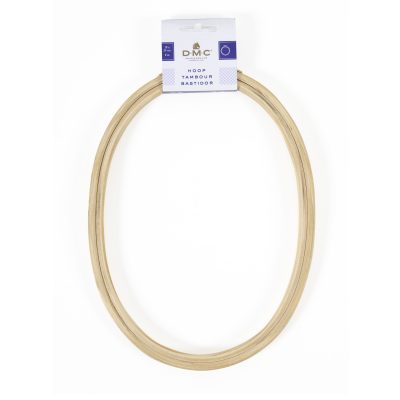 DMC OVAL PINE HOOP 18 X 24CM
