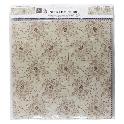 FABRIC 10"X10" CHARM