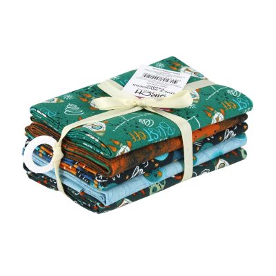 BIRCH FABRIC SPACE INVADERS FAT QUARTER