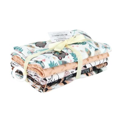 BIRCH FABRIC BEAR GARDEN FAT QUARTER