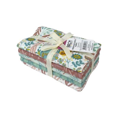 BIRCH FABRIC - FRHND BIRD  FAT QUARTER 100% COTTON