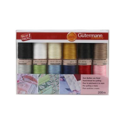 GUTERMANN KIT QUILTING 200M X 12