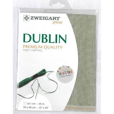 ZWEIGART PRECUT 25CT DUBLIN LINEN 34X48CM