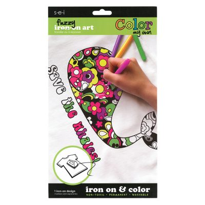IRON ON ART COLOR MY OWN LARGE