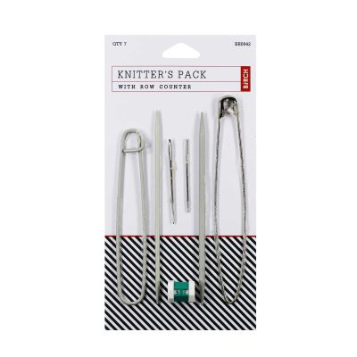 KNIT VALUE STITCH HOLDER/WOOL NDL/KNIT REG