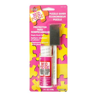 PLAID MOD PODGE PUZZLE SAVER CARDED 2OZ