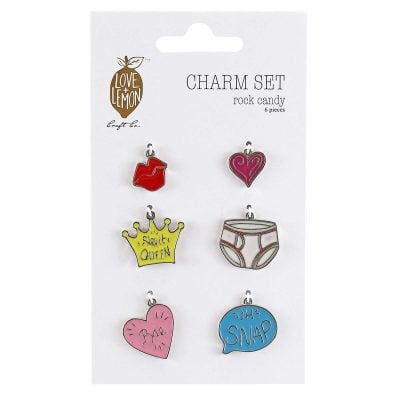 CHARM SET GOODIES JEWELRY 6PCS