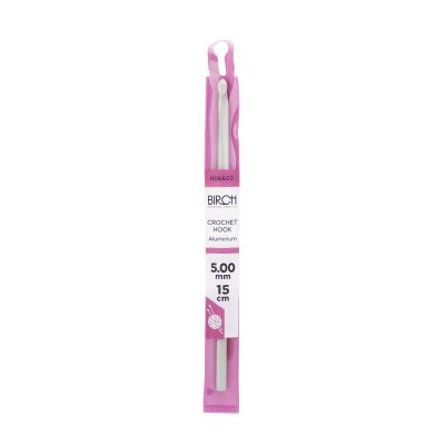 BIRCH CROCHET HOOK ANODISED 4.00-5.00MM