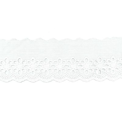 LACE CAMBRIC  80MM X 2.56MT