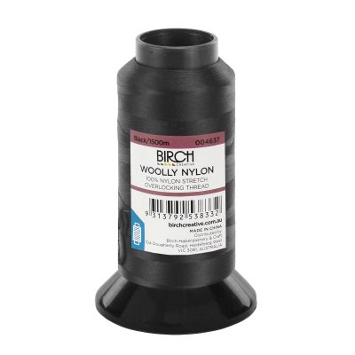 BIRCH WOOLLY NYLON OVERLOCKING THREAD 1500MT