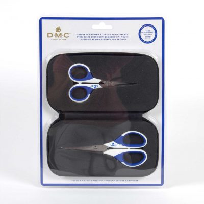 DMC 2PC STEEL BLADE EMBROIDERY SCISSOR SET