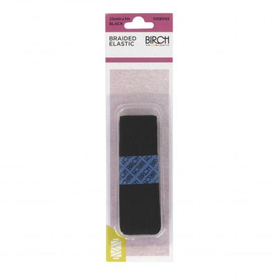 ELASTIC BRAIDED HANK 25MMx1MT
