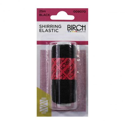 ELASTIC SHIRRING POLYESTER 25M