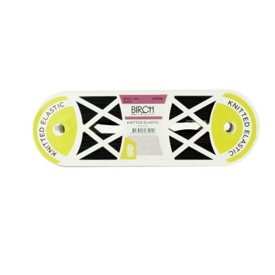 ELASTIC KNITTED 25MMx30MT - BLACK