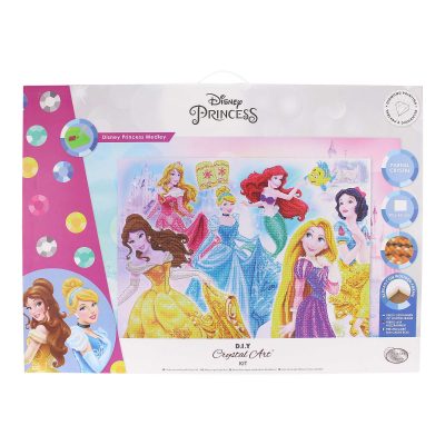 CRAFT BUDDY DISNEY CRYSTAL ART KIT 90X65CM