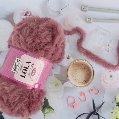 BIRCH LOLA YARN 100% POLYESTER 100G 10PK