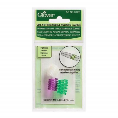 CLOVER COIL KNITTING NEEDLE HOLDER LARGE 3122