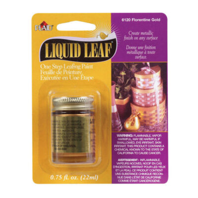 PLAID LIQUID LEAF