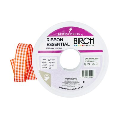 RIBBON GINGHAM  15MMX20MT