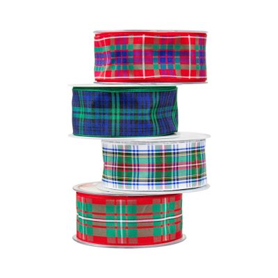 RIBBON TARTAN - 40MMX25MT