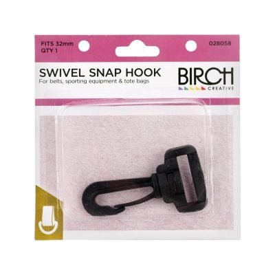 BUCKLE SWIVEL HOOK 32MM
