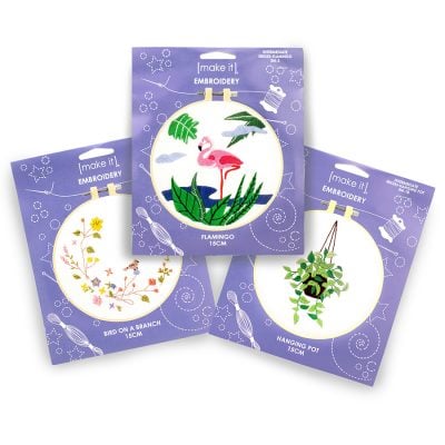 MAKE IT  EMBROIDERY KIT