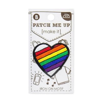 MOTIF IRON-ON MULTI HEART 3PK