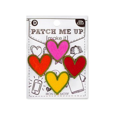 MOTIF MULTI HEARTS 3PK