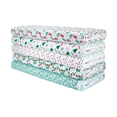 BIRCH FABRIC-CHRISTMAS HO!HO!HO! 110X10M 100% COT