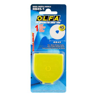 OLFA 45MM REPLACEMENT BLADE STRAIGHT 1pc RB45-1