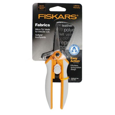 FISKARS SCISSOR, EASY-ACTION MICRO-TIP