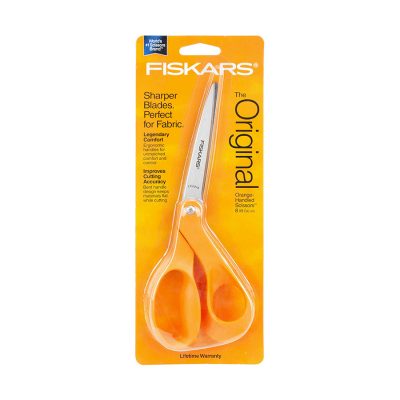 FISKARS SCISSOR, NO. 8 BENT RIGHT-HANDED