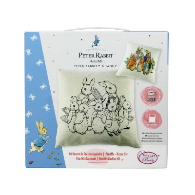 CRAFT BUDDY PETER RABBIT CRYST ART PAINT ME! CUSH