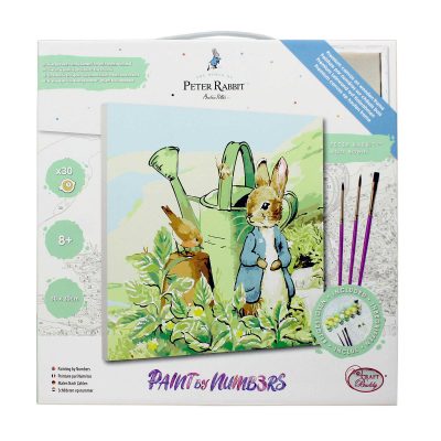 CRAFT BUDDY PETER RABBIT CRYS ART PNT BY NUM 30X30