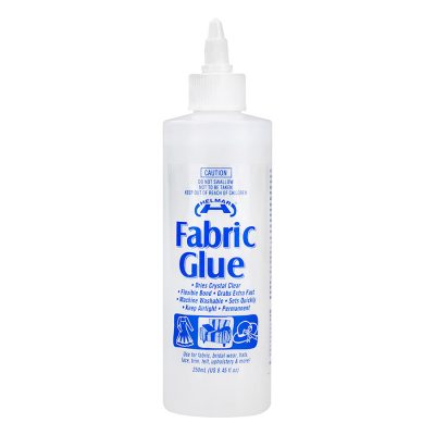 HELMAR FABRIC GLUE,CLR 250ML