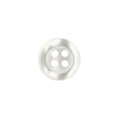 HEMLINE BUTTONS BASIC/SHINNY SHIRT/32