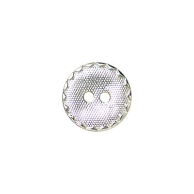 HEMLINE BUTTONS METAL FANCY EDGE 28 18MM