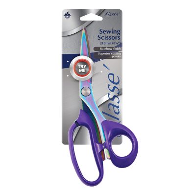 KLASSE SCISSORS RAINBOW STYLE- HIGH END 8IN  ABS A