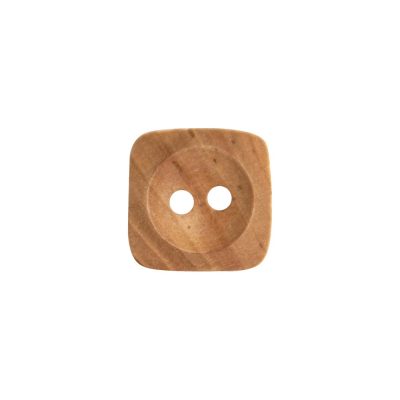 HEMLINE BUTTONS WOODEN ROUND CARVED/28