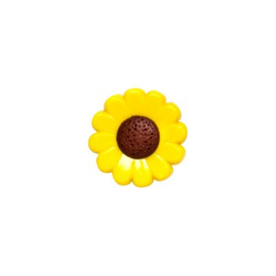 HEMLINE BUTTONS NOVELTY SUNFLOWER/28