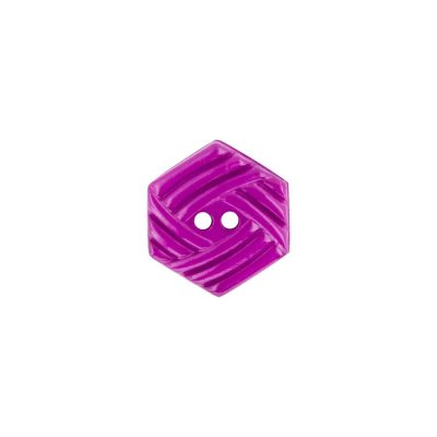 HEMLINE BUTTONS NOVELTY/HEXAGON/24 15MM 2-HOLES