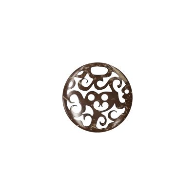 HEMLINE BUTTONS SWIRL CUT COCONUT/70