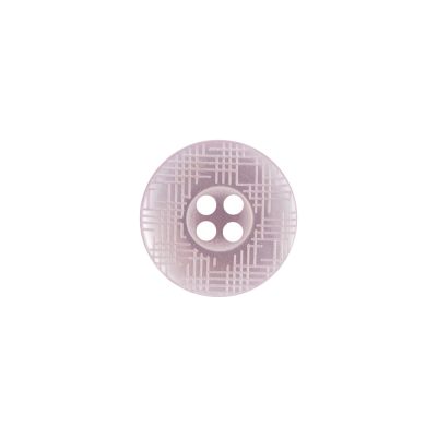 HEMLINE BUTTONS CROSS LASER BUTTON/28 18MM 4-HOLES