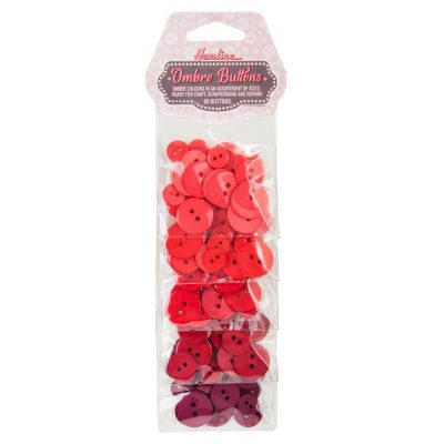 HEMLINE BUTTONS ASST OMBRE PACK