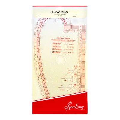 RULER CURVED IMPERIAL AND METRIC