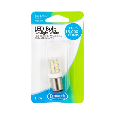 LED LIGHT BULB PUSH IN FOR SEWING MACHINES