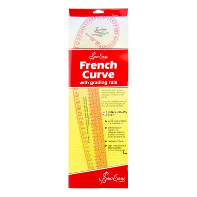 RULER FRENCH CURVE METRIC