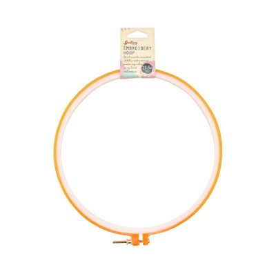 SEW EASY HANGSELL PLASTIC EMBROIDERY HOOP 23.5CM