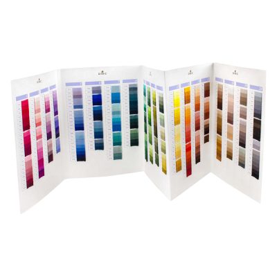 DMC TAPESTRY WOOL COLOUR CARD ART486
