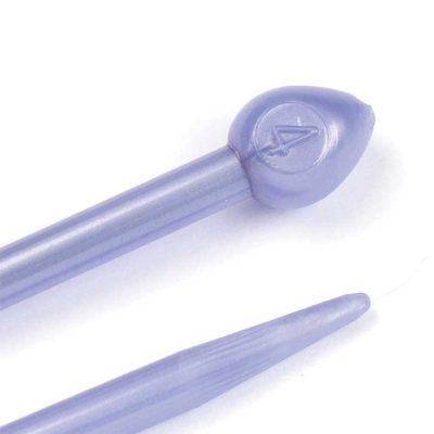 BIRCH KNITTING NEEDLE PEARL 30CM Sz 4.00-5.00MM